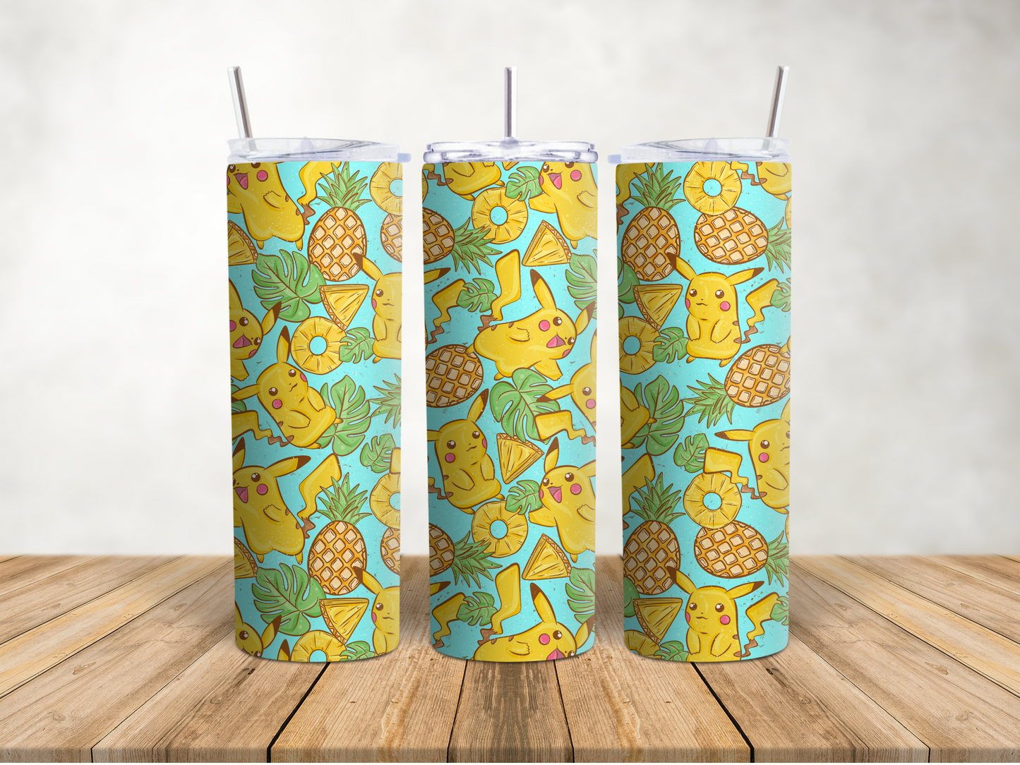 Premium Character Design Skinny Tumbler - Gaming & Anime Inspired Travel Cup 🥤⭐