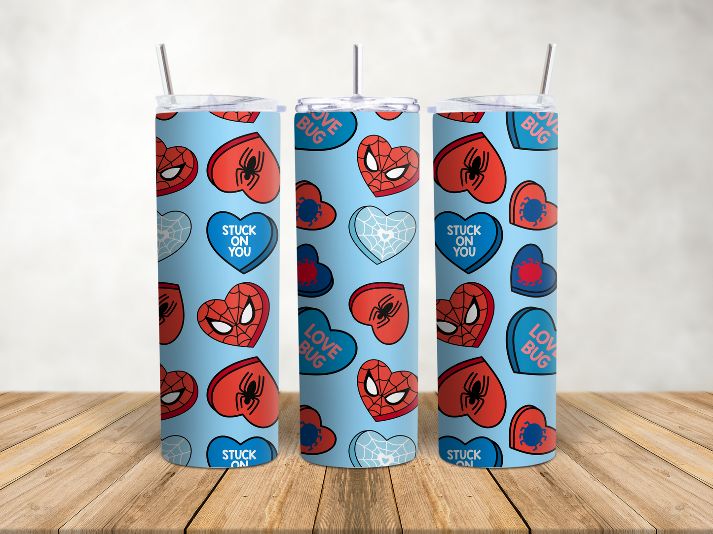 Premium Character Design Tumbler - Superhero & Gaming Inspired Drink Companion 🥤⭐