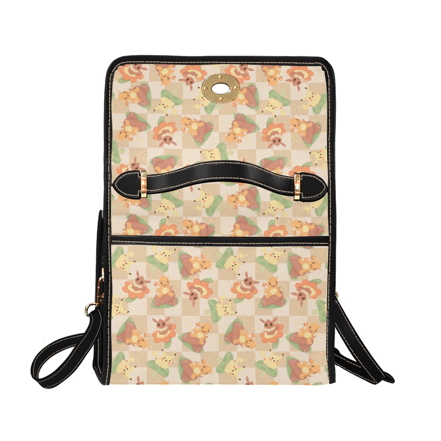 Premium Character Design Crossbody Handbag - Gaming & Anime Inspired Pattern Bag ⭐🎮