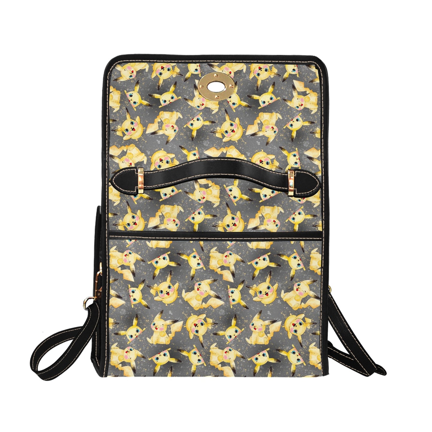 Premium Character Design Crossbody Handbag - Gaming & Anime Inspired Pattern Bag ⭐🎮