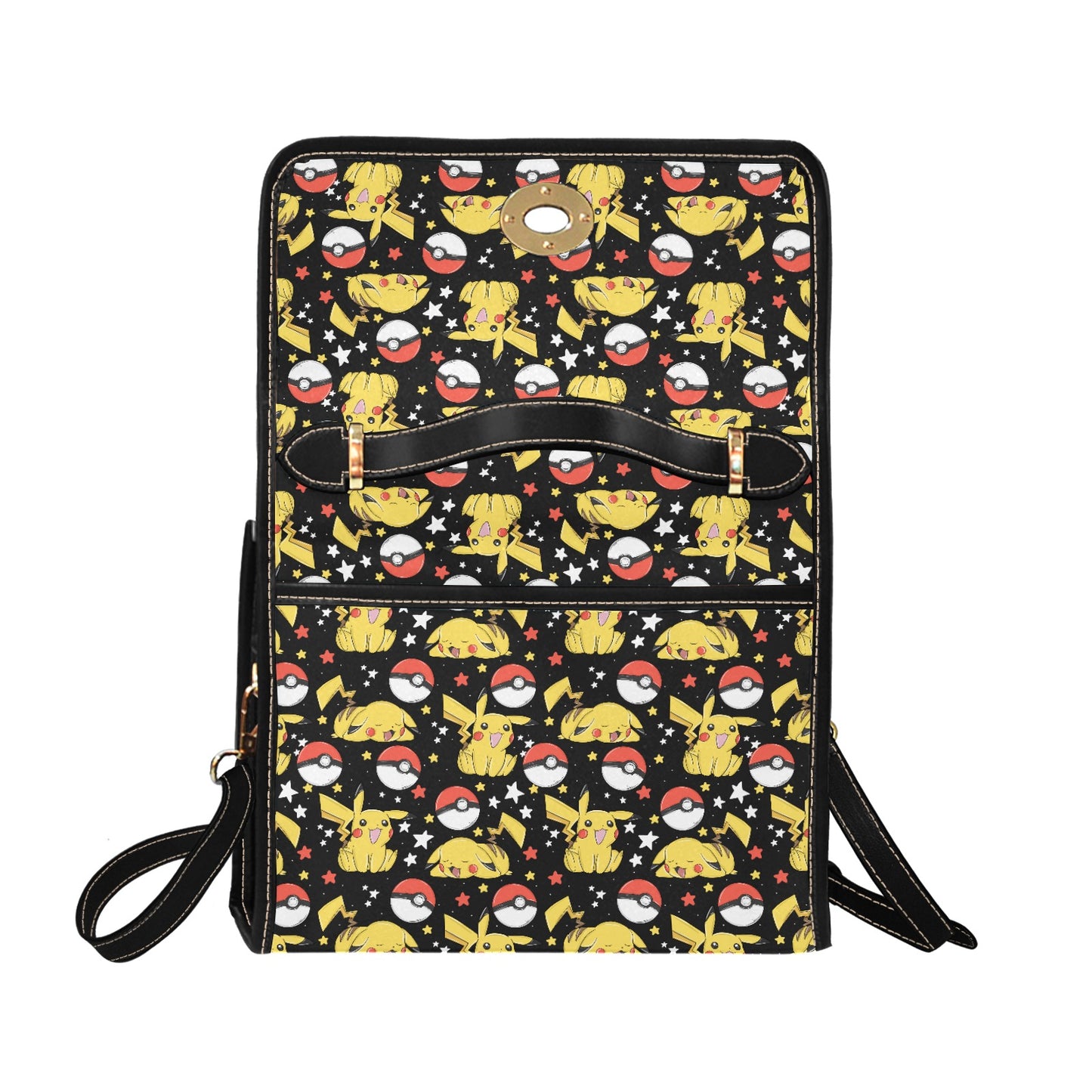 Premium Character Design Crossbody Handbag - Gaming & Anime Inspired Pattern Bag ⭐🎮