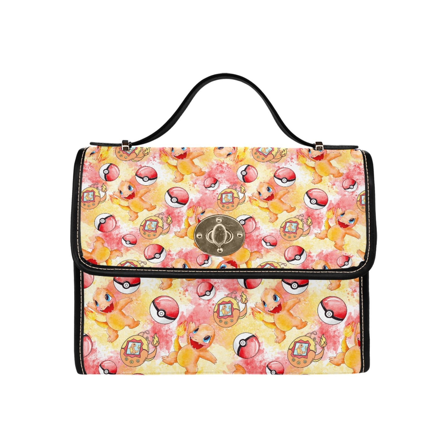 Premium Character Design Crossbody Handbag - Gaming & Anime Inspired Pattern Bag ⭐🎮