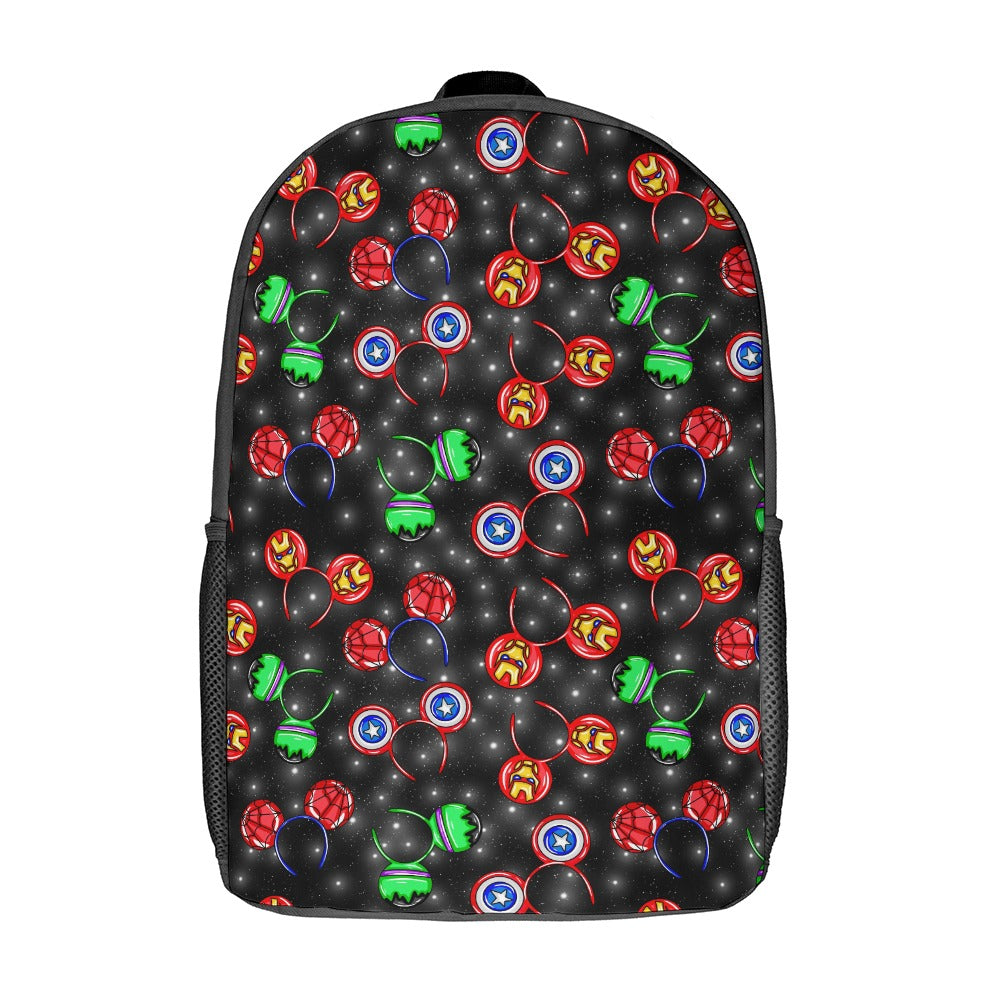 Premium Character Design Backpack - Superhero & Gaming Inspired Adventure Pack 🎒⭐