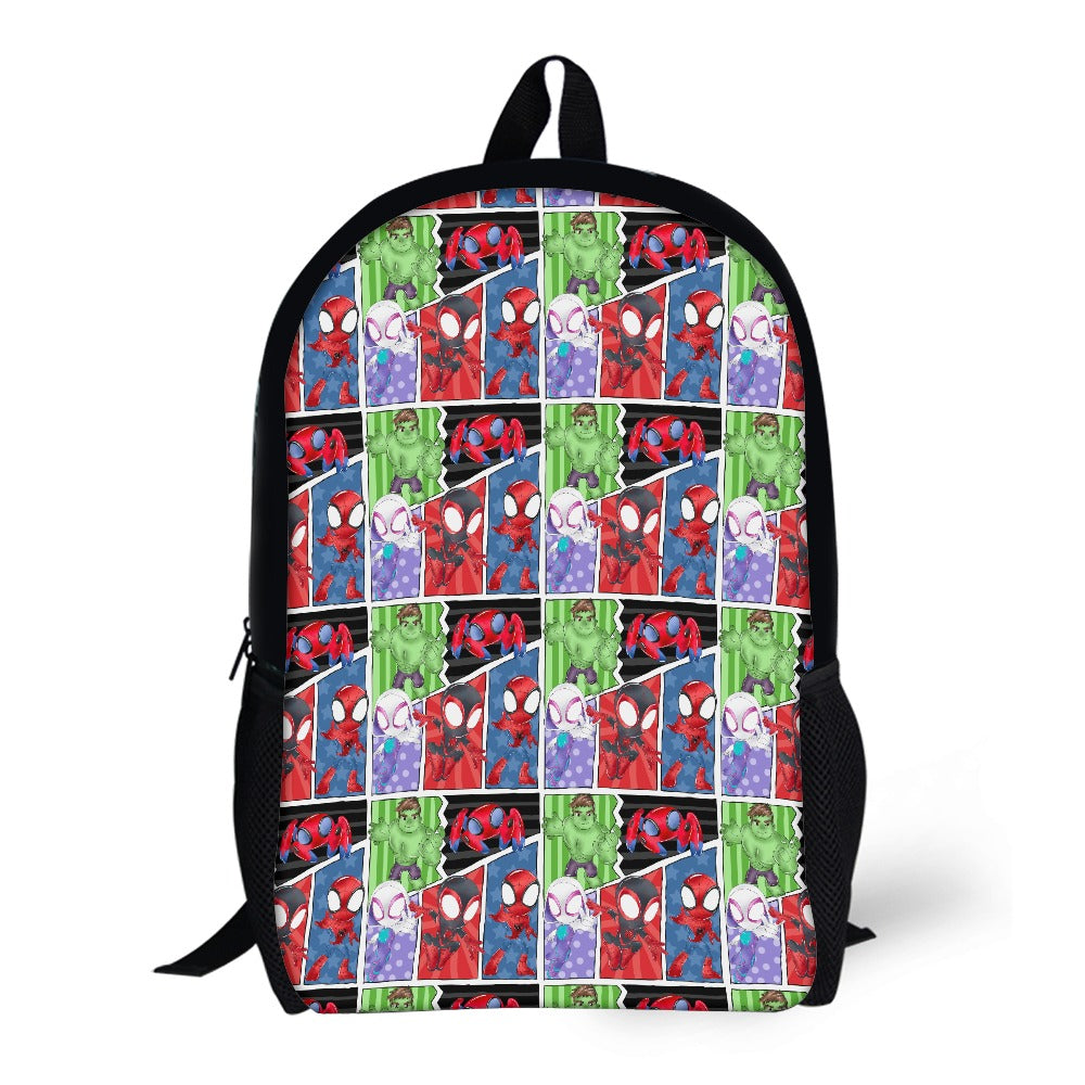 Premium Character Design Backpack - Superhero & Gaming Inspired Adventure Pack 🎒⭐