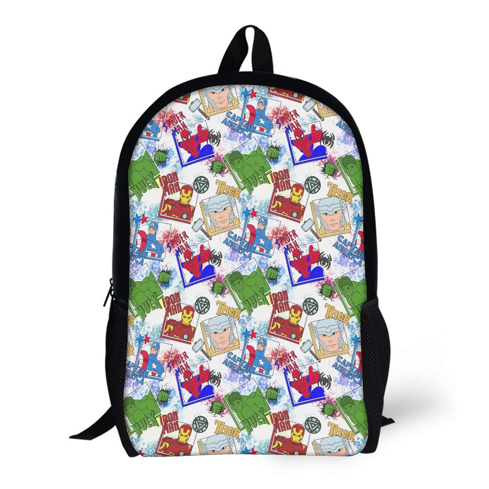 Premium Character Design Backpack - Superhero & Gaming Inspired Adventure Pack 🎒⭐