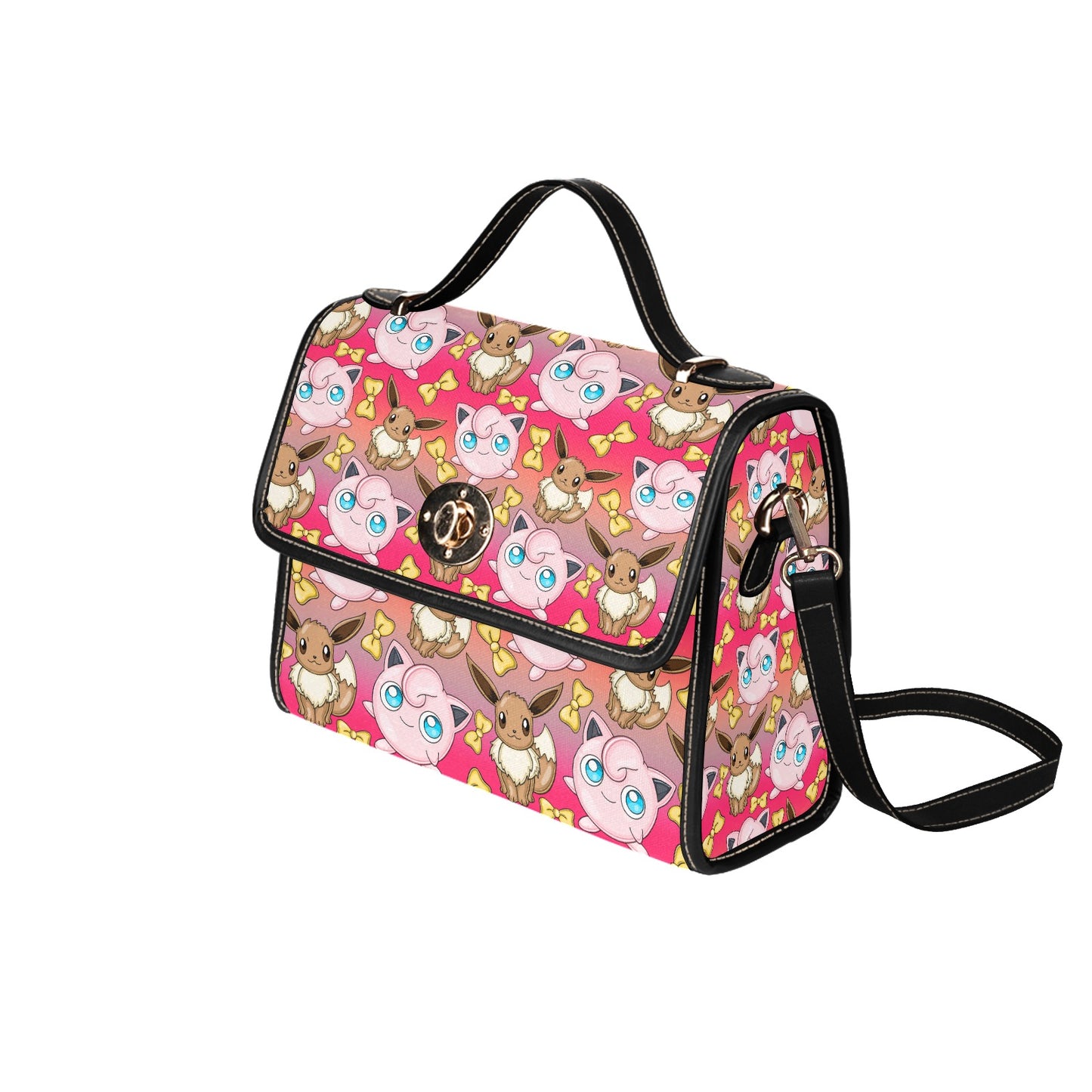 Eeveelution Pink Evolution Handbag - Gaming Anime Character Shoulder Bag