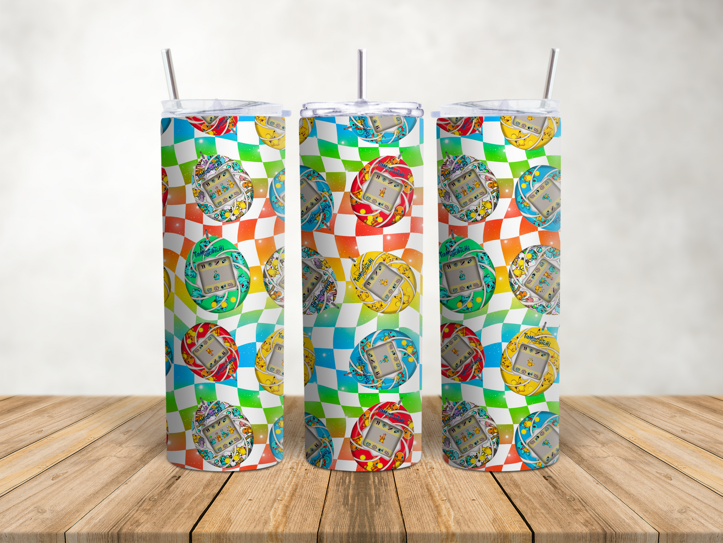 Premium Character Design Skinny Tumbler - Gaming & Anime Inspired Travel Cup 🥤⭐