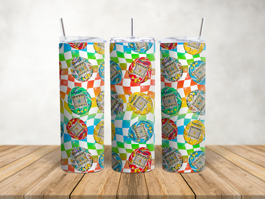 Premium Character Design Skinny Tumbler - Gaming & Anime Inspired Travel Cup 🥤⭐