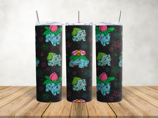 Premium Character Design Skinny Tumbler - Gaming & Anime Inspired Travel Cup 🥤⭐