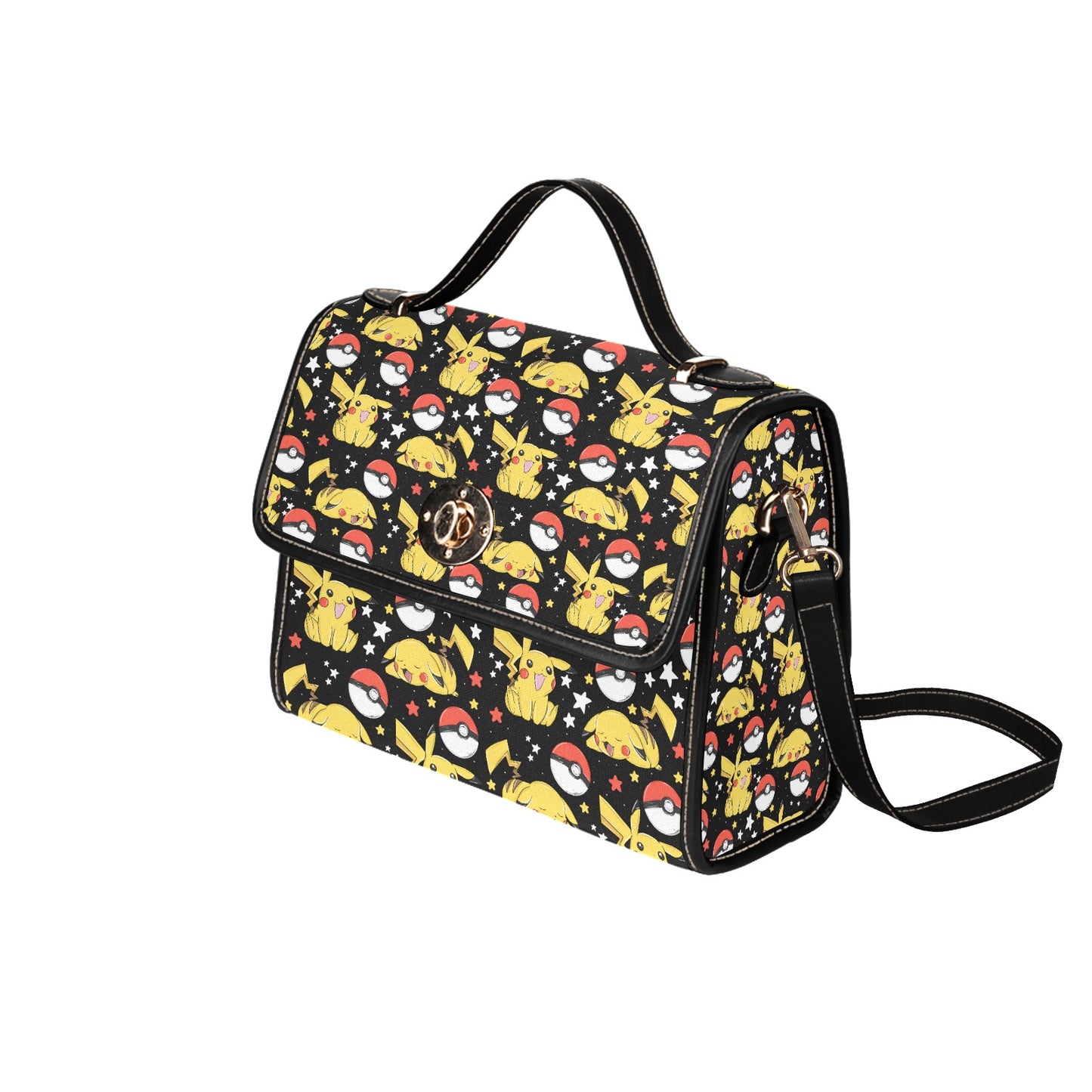 Premium Character Design Crossbody Handbag - Gaming & Anime Inspired Pattern Bag ⭐🎮
