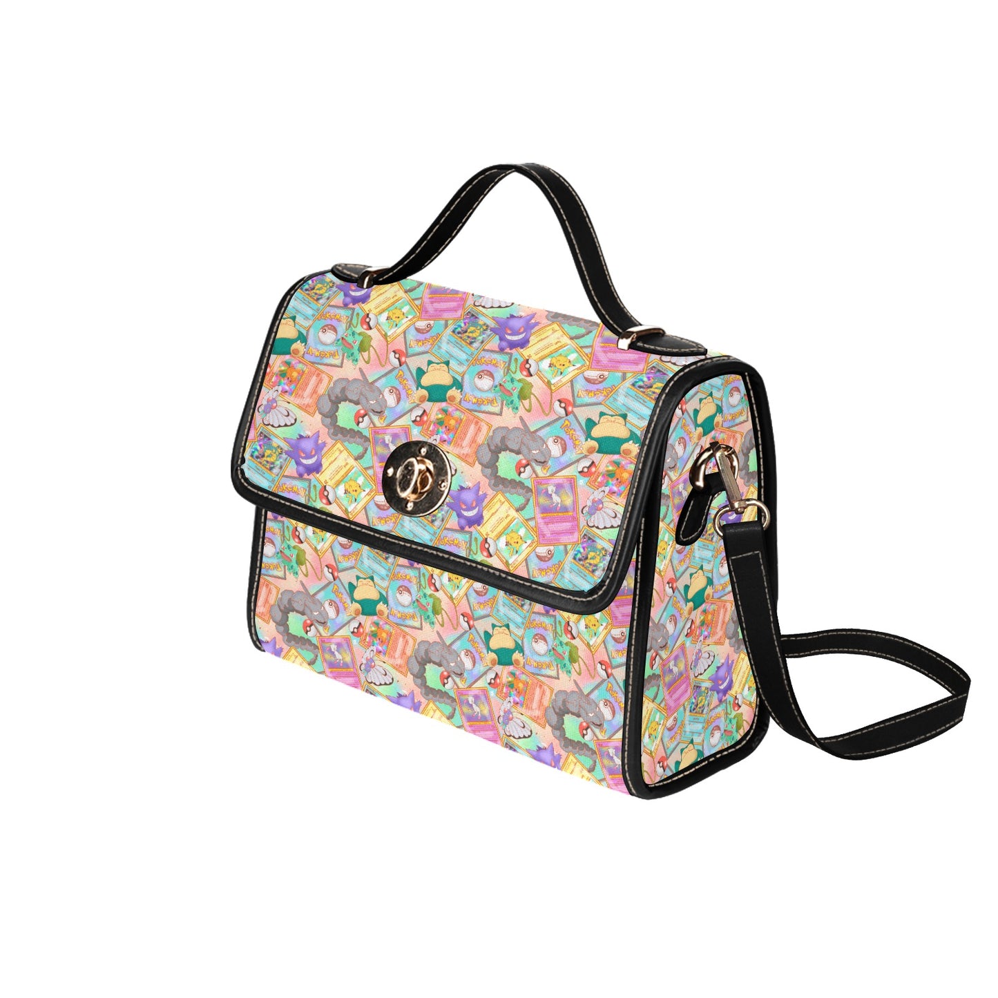 Premium Character Design Crossbody Handbag - Gaming & Anime Inspired Pattern Bag ⭐🎮