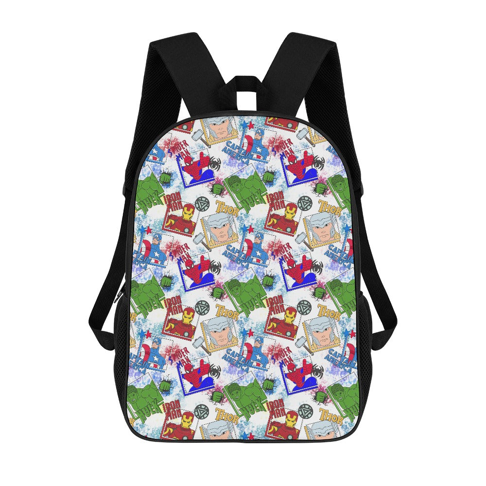 Premium Character Design Backpack - Superhero & Gaming Inspired Adventure Pack 🎒⭐