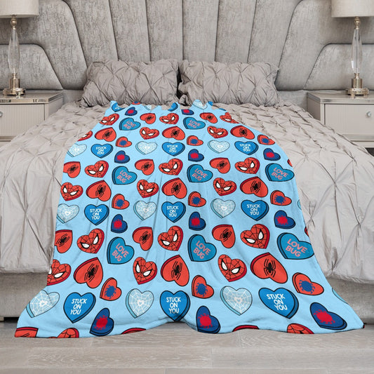 Premium Character Design Flannel Blanket - Superhero & Gaming Inspired Comfort Throw 🛋️⭐