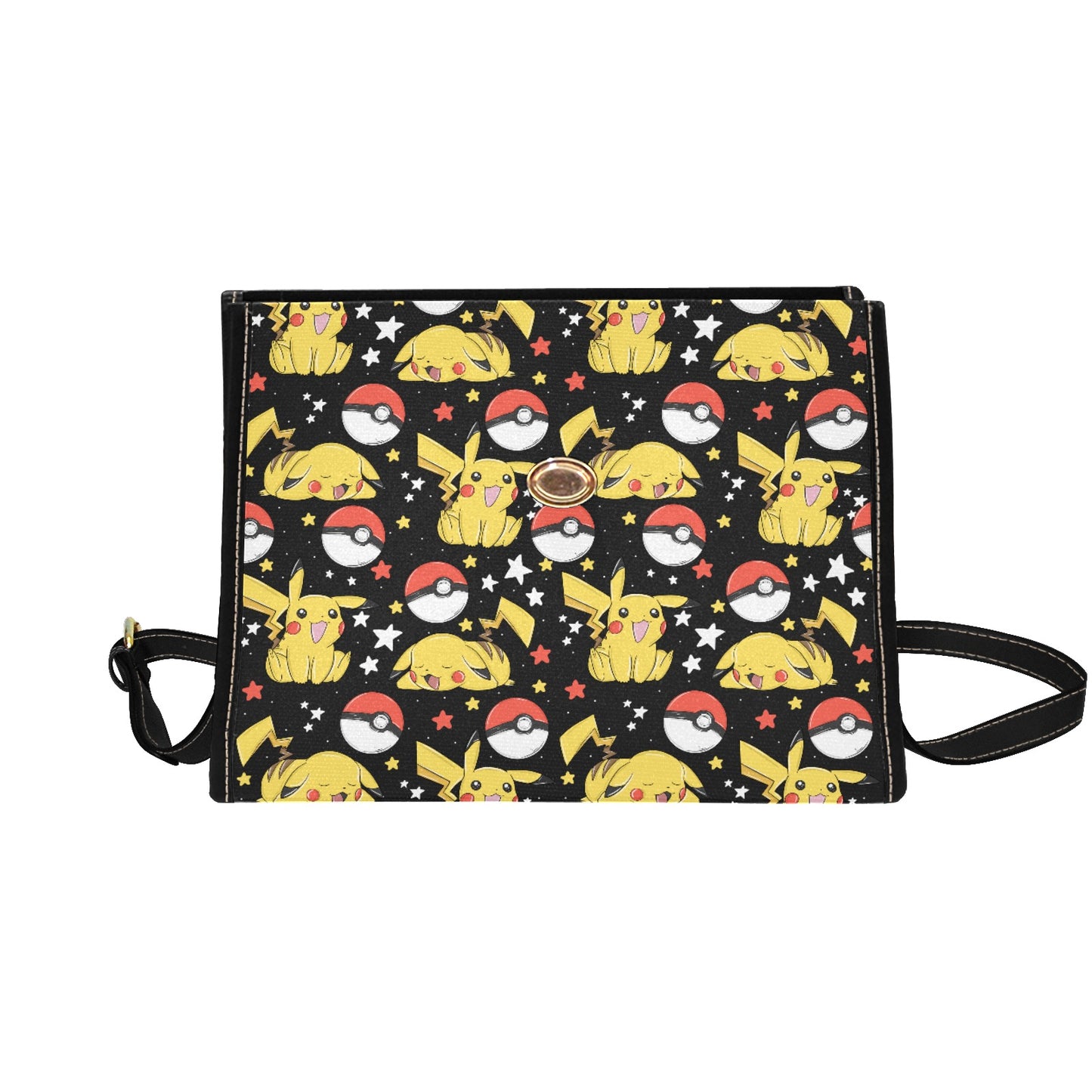 Premium Character Design Crossbody Handbag - Gaming & Anime Inspired Pattern Bag ⭐🎮