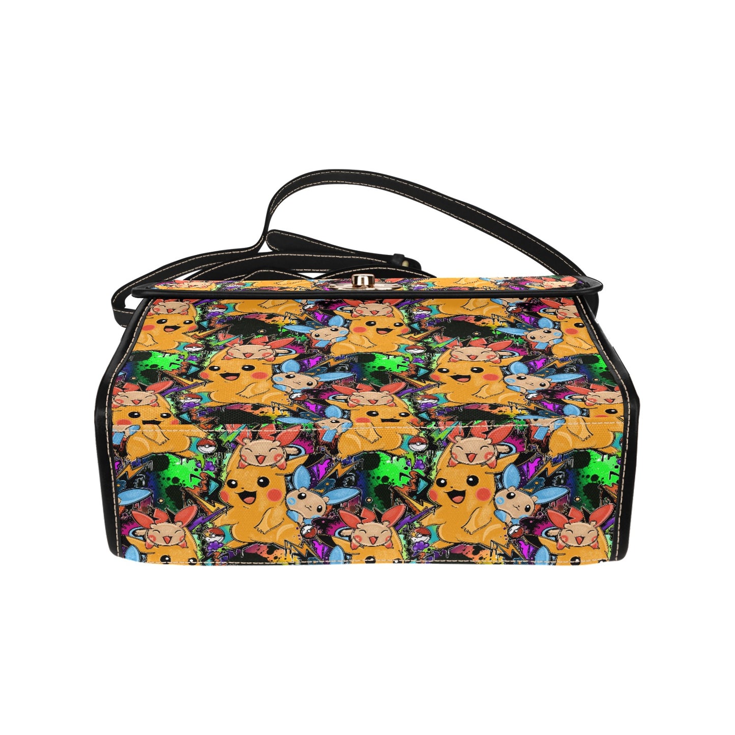 Premium Character Design Crossbody Handbag - Gaming & Anime Inspired Pattern Bag ⭐🎮