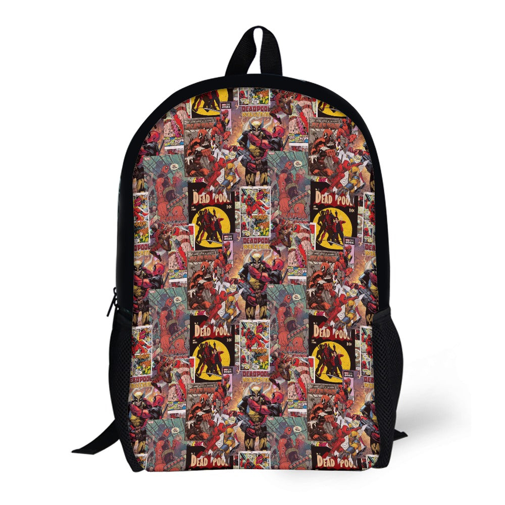 Premium Character Design Backpack - Superhero & Gaming Inspired Adventure Pack 🎒⭐