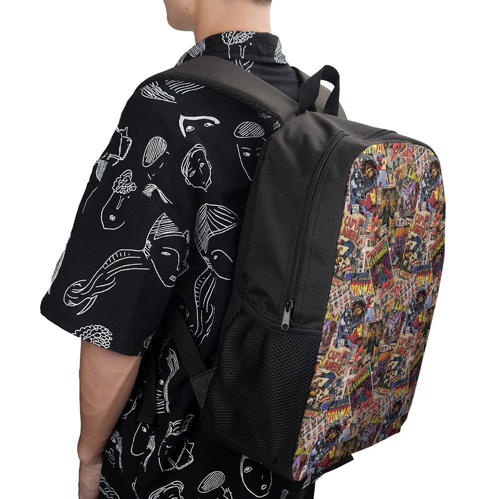 Premium Character Design Backpack - Superhero & Gaming Inspired Adventure Pack 🎒⭐