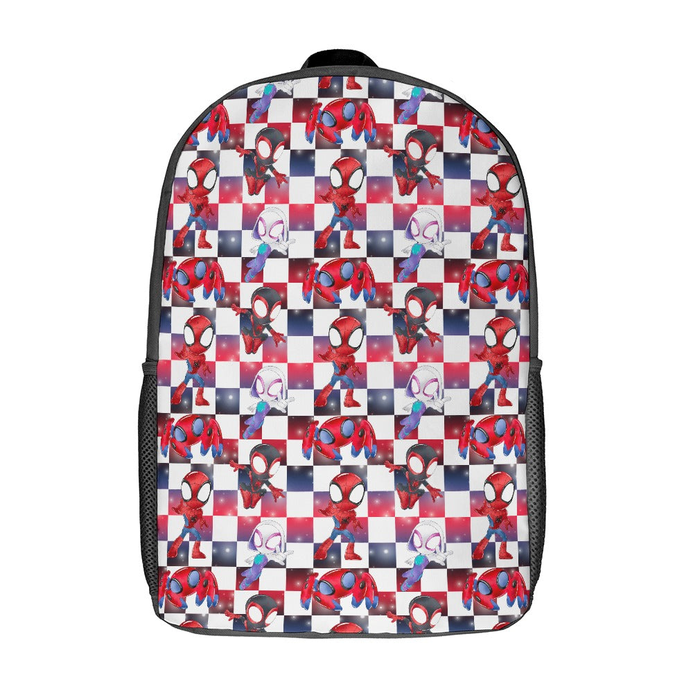 Premium Character Design Backpack - Superhero & Gaming Inspired Adventure Pack 🎒⭐