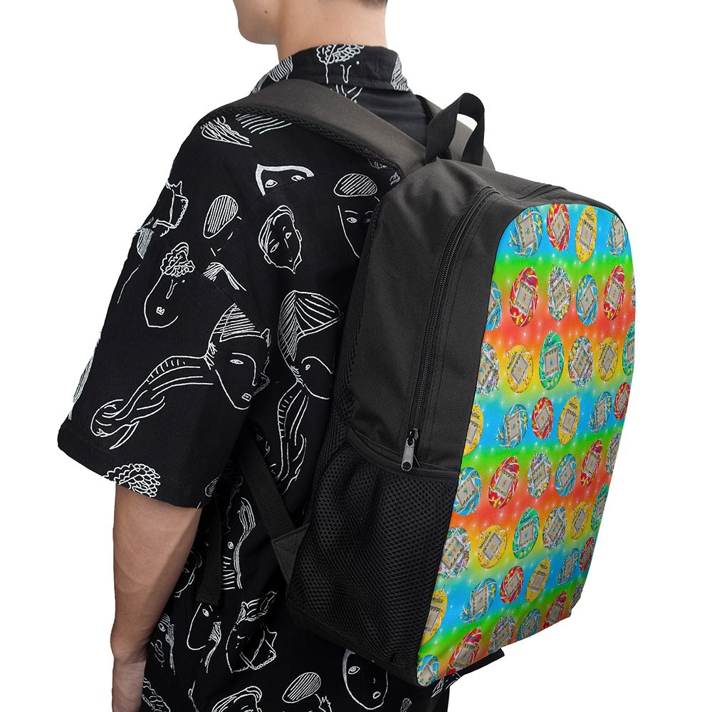 Premium Character Design Backpack - Gaming & Anime Inspired Adventure Pack 🎒⭐