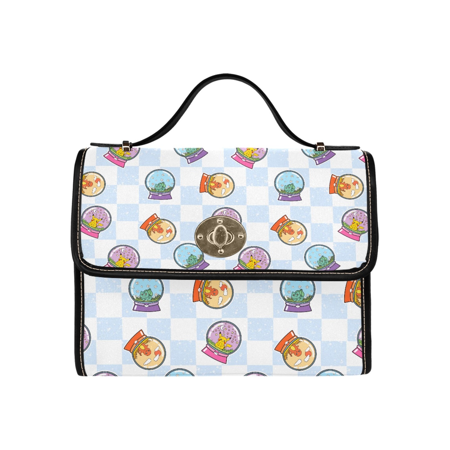 Premium Character Design Crossbody Handbag - Gaming & Anime Inspired Pattern Bag ⭐🎮