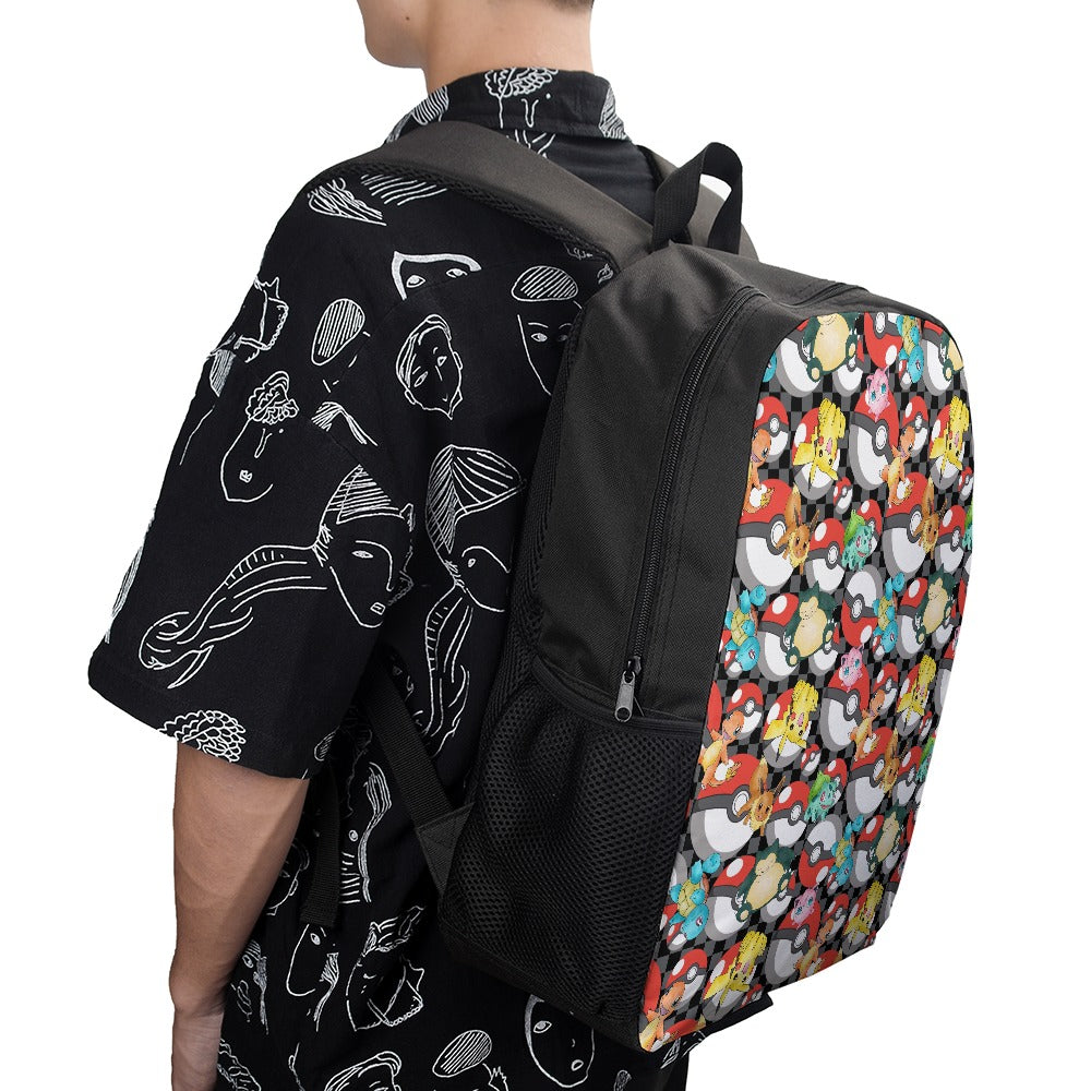 Premium Character Design Backpack - Gaming & Anime Inspired Adventure Pack 🎒⭐