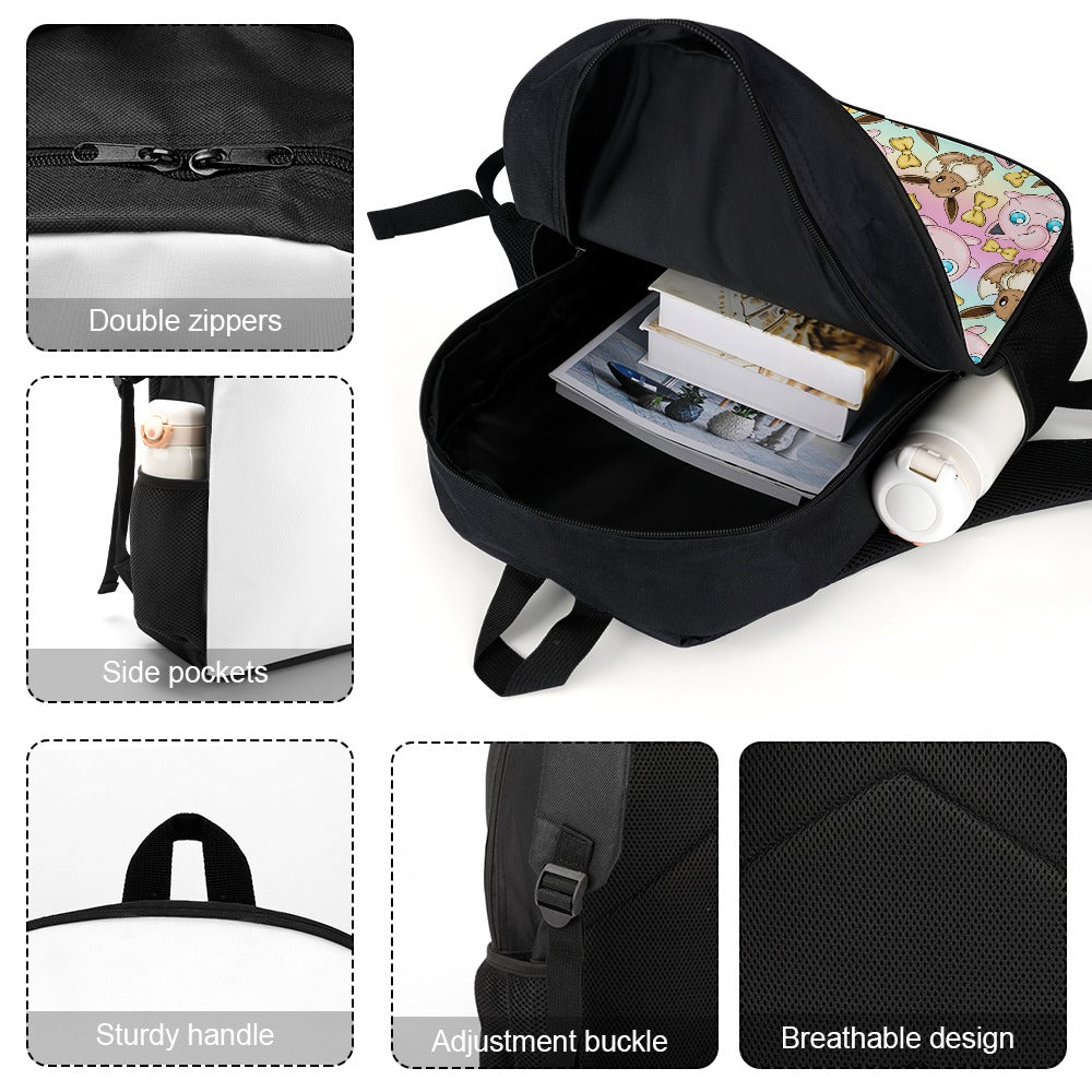 Premium Character Design Backpack - Gaming & Anime Inspired Adventure Pack 🎒⭐