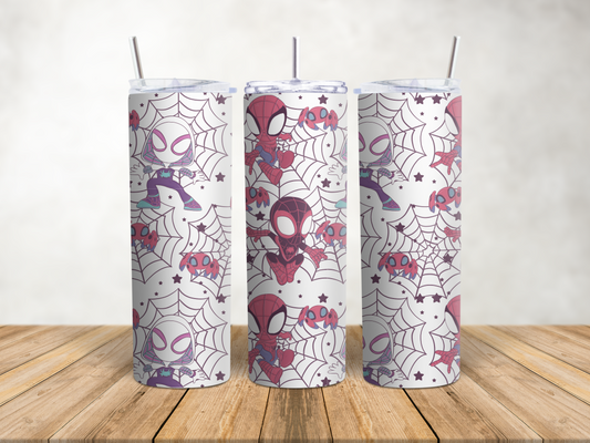 Premium Character Design Tumbler - Superhero & Gaming Inspired Drink Companion 🥤⭐