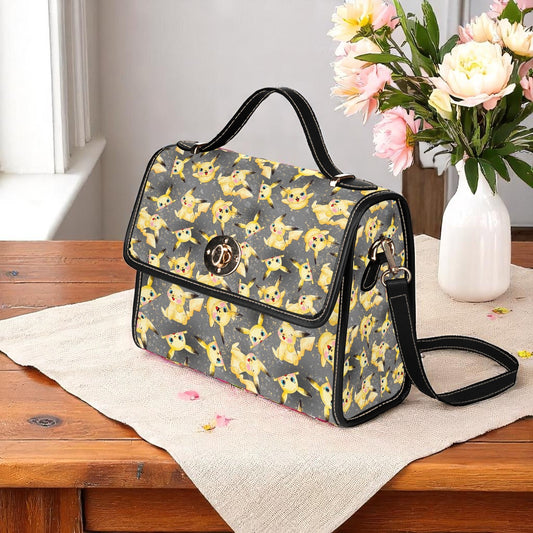 Premium Character Design Crossbody Handbag - Gaming & Anime Inspired Pattern Bag ⭐🎮