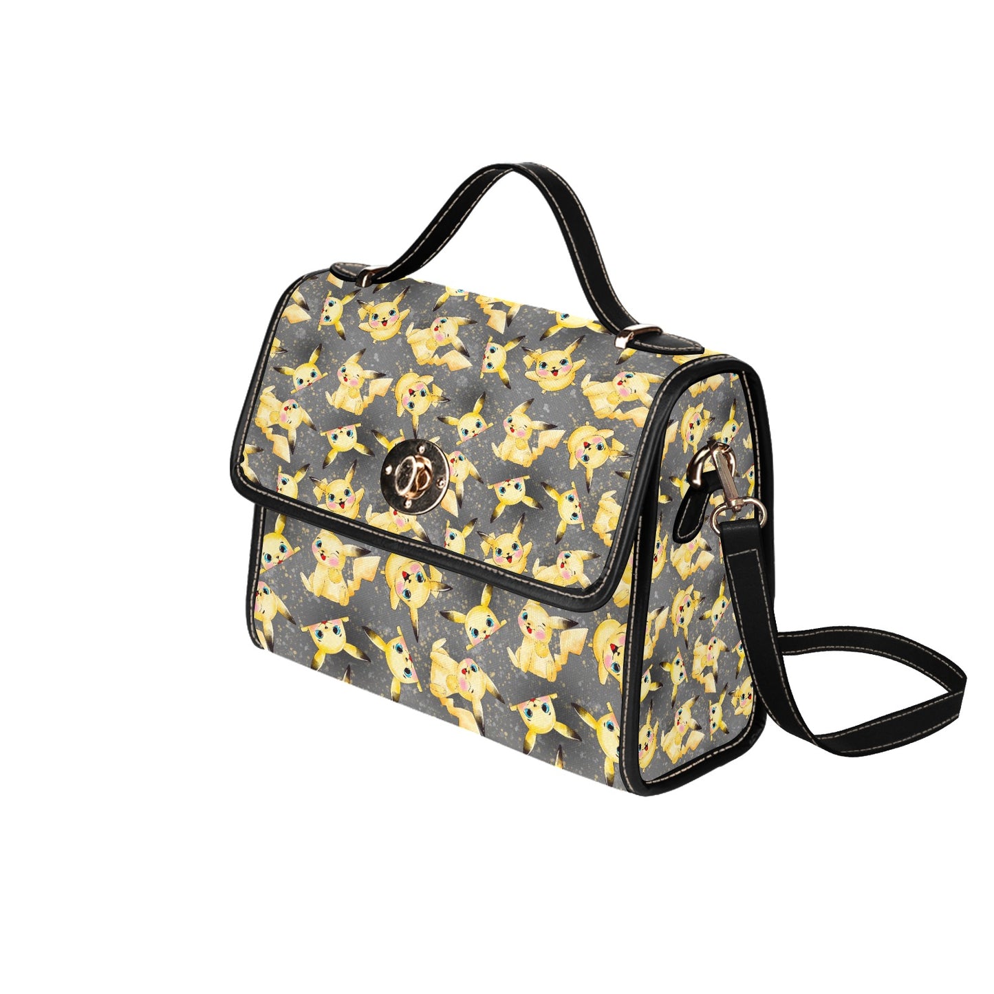 Premium Character Design Crossbody Handbag - Gaming & Anime Inspired Pattern Bag ⭐🎮