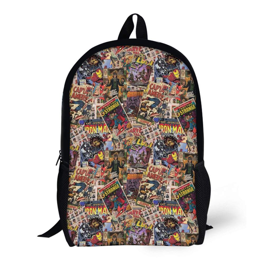 Premium Character Design Backpack - Superhero & Gaming Inspired Adventure Pack 🎒⭐
