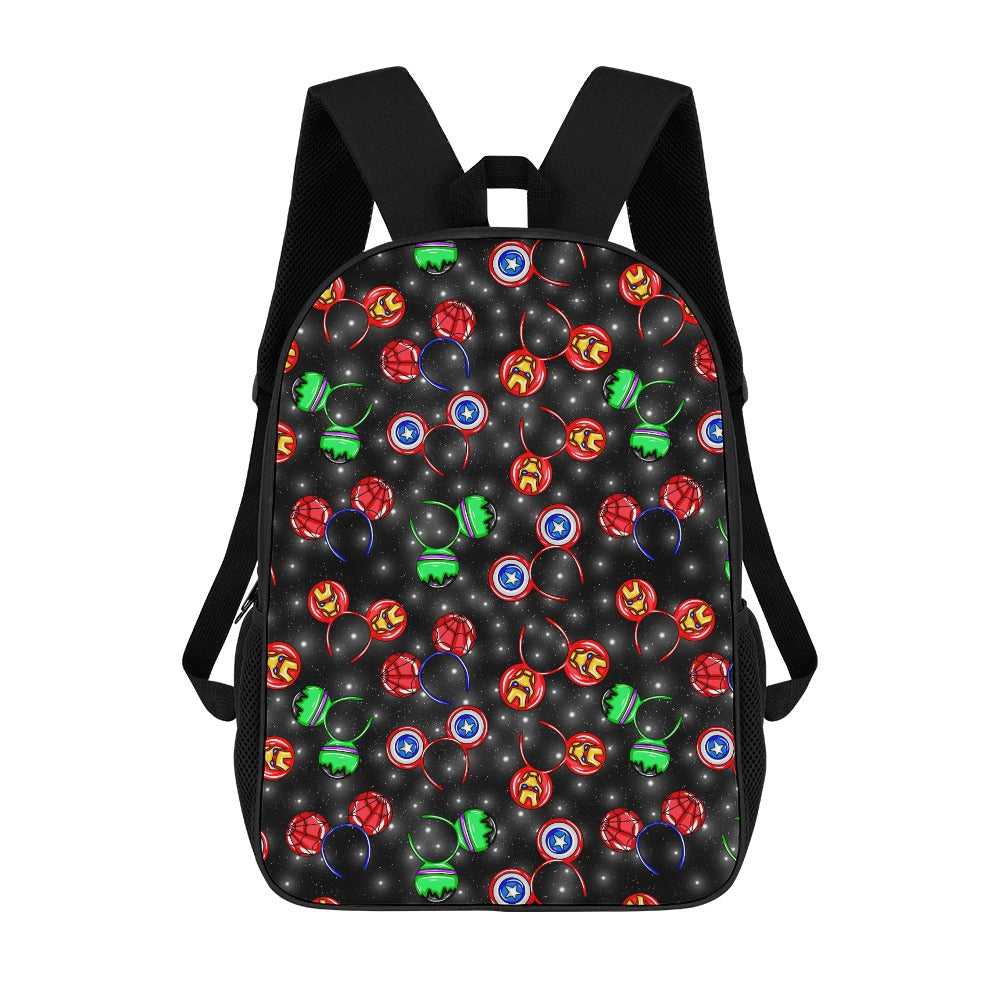 Premium Character Design Backpack - Superhero & Gaming Inspired Adventure Pack 🎒⭐