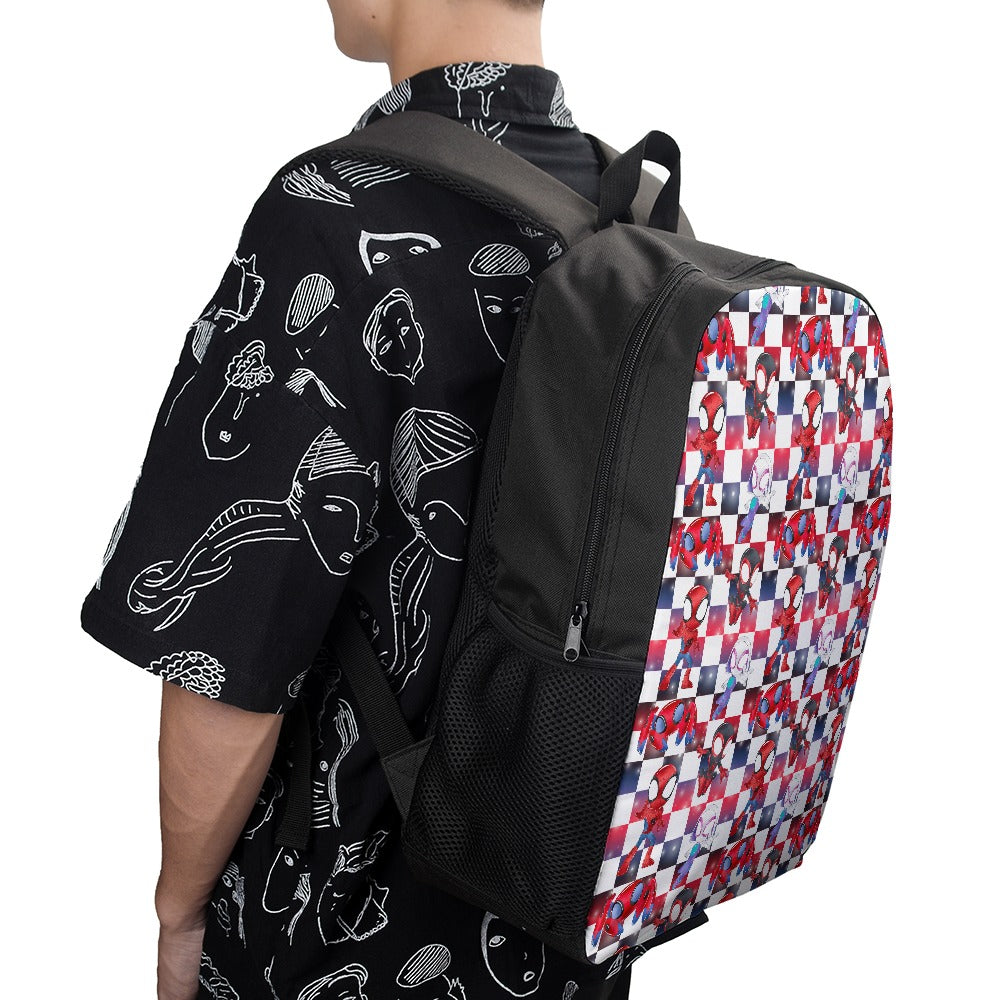 Premium Character Design Backpack - Superhero & Gaming Inspired Adventure Pack 🎒⭐