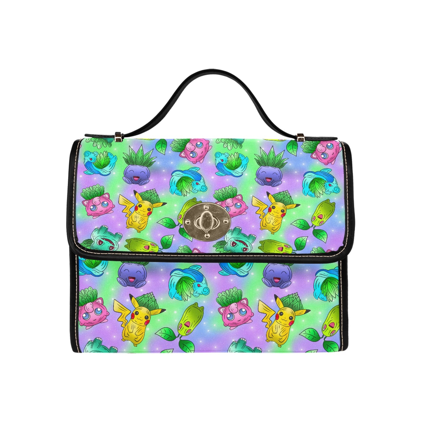 Premium Character Design Crossbody Handbag - Gaming & Anime Inspired Pattern Bag ⭐🎮