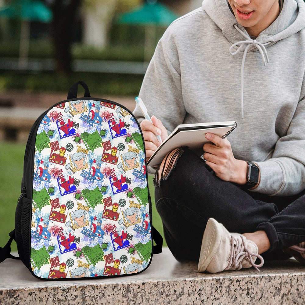 Premium Character Design Backpack - Superhero & Gaming Inspired Adventure Pack 🎒⭐