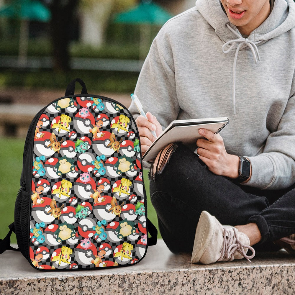 Premium Character Design Backpack - Gaming & Anime Inspired Adventure Pack 🎒⭐