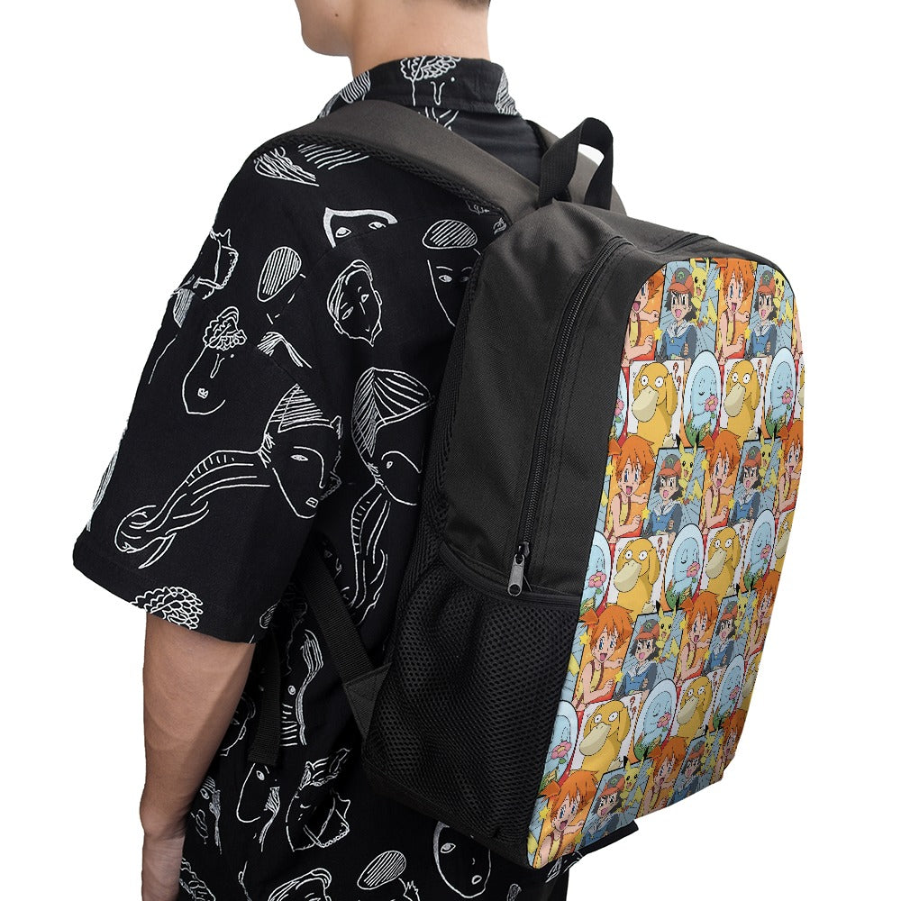 Premium Character Design Backpack - Gaming & Anime Inspired Adventure Pack 🎒⭐
