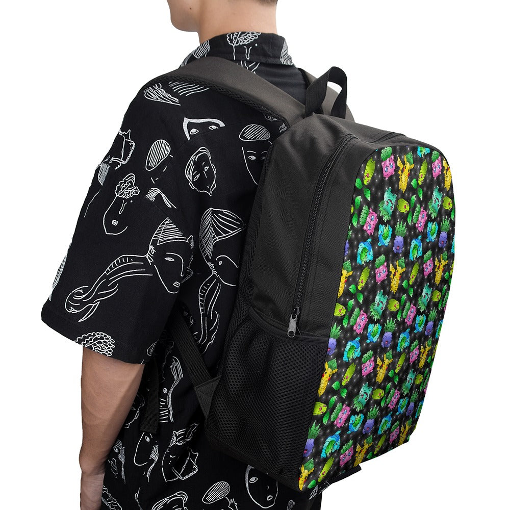 Premium Character Design Backpack - Gaming & Anime Inspired Adventure Pack 🎒⭐