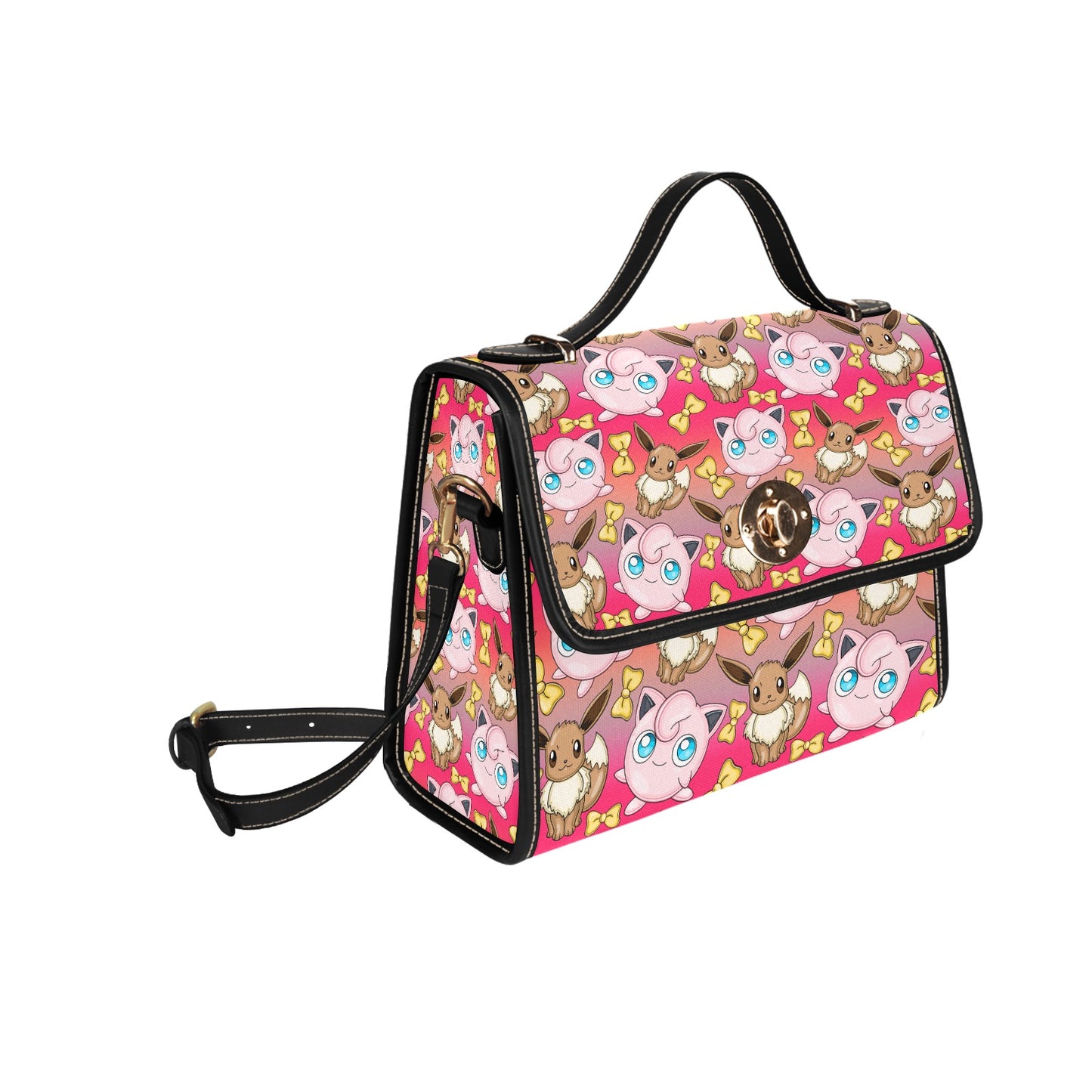 Eeveelution Pink Evolution Handbag - Gaming Anime Character Shoulder Bag