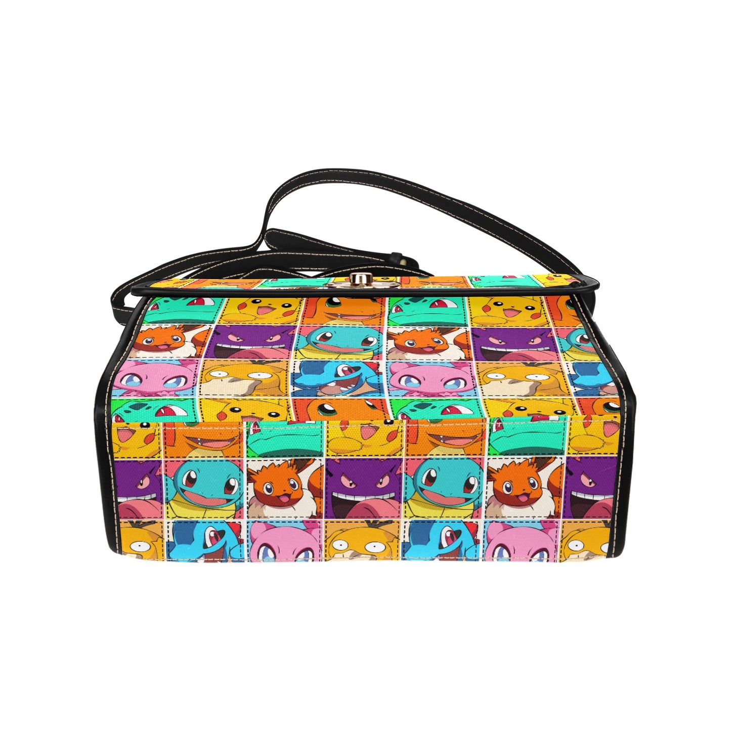 Premium Character Design Crossbody Handbag - Gaming & Anime Inspired Pattern Bag ⭐🎮