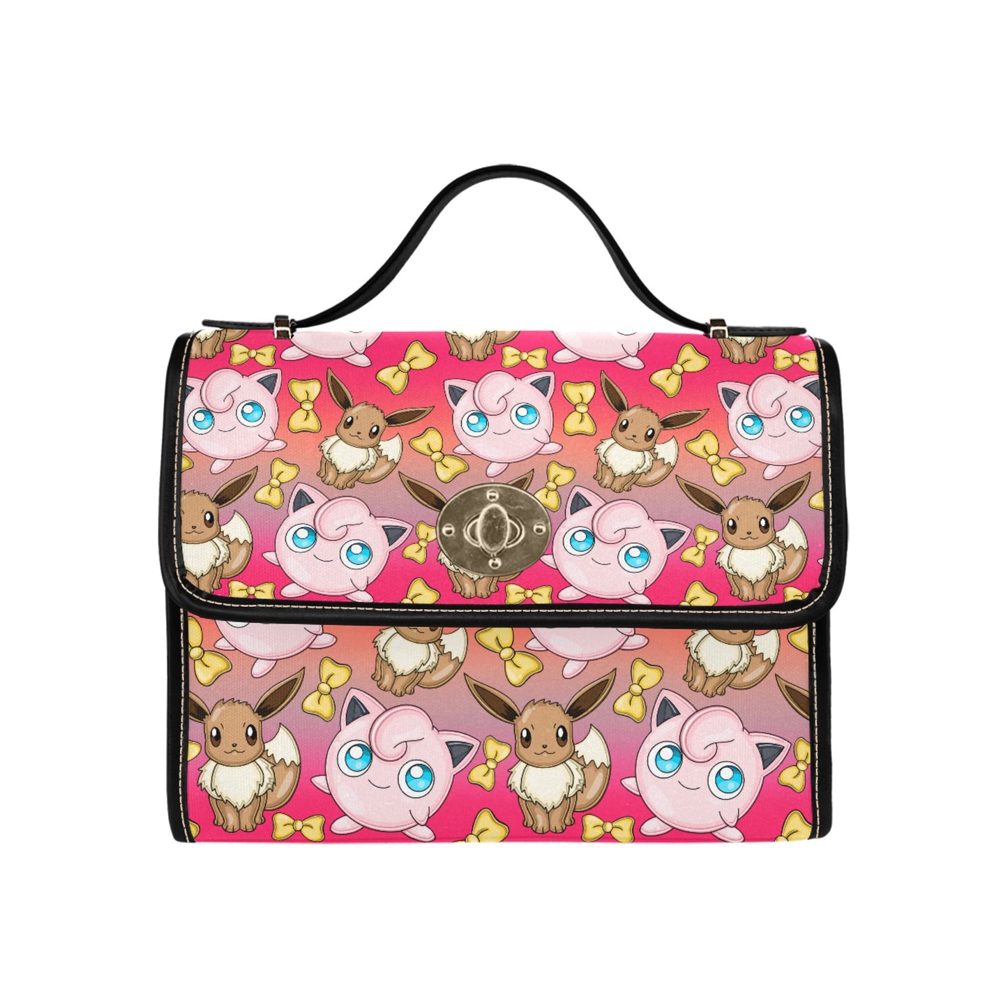 Eeveelution Pink Evolution Handbag - Gaming Anime Character Shoulder Bag