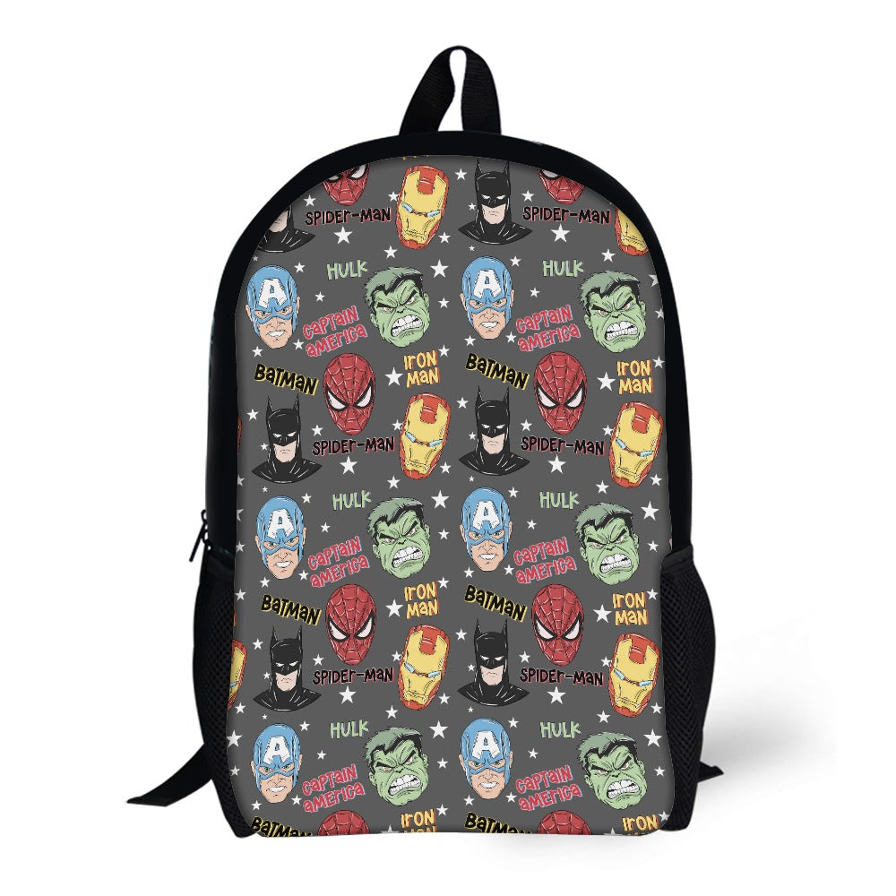 Premium Character Design Backpack - Superhero & Gaming Inspired Adventure Pack 🎒⭐