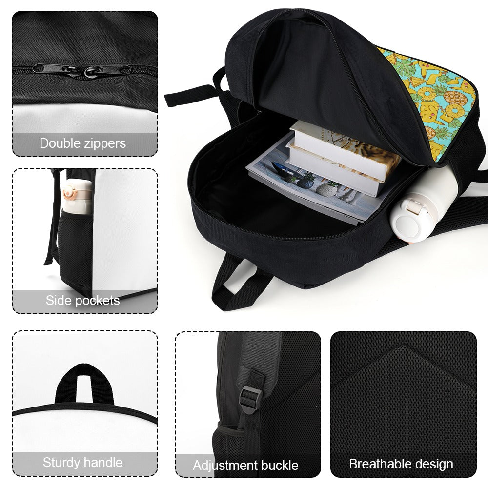 Premium Character Design Backpack - Gaming & Anime Inspired Adventure Pack 🎒⭐