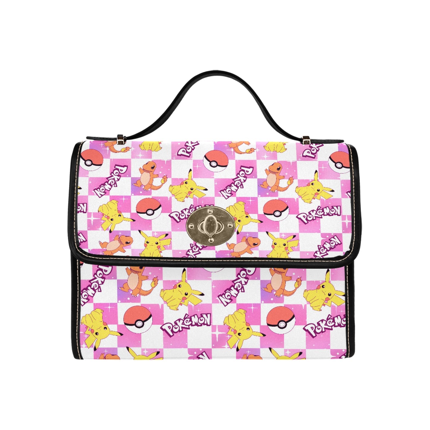 Premium Character Design Crossbody Handbag - Gaming & Anime Inspired Pattern Bag ⭐🎮