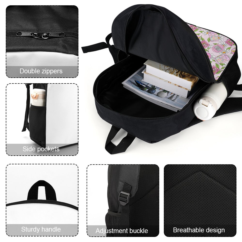 Premium Character Design Backpack - Gaming & Anime Inspired Adventure Pack 🎒⭐