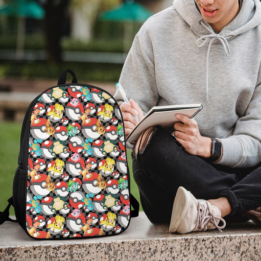 Premium Character Design Backpack - Gaming & Anime Inspired Adventure Pack 🎒⭐