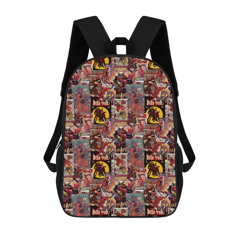 Premium Character Design Backpack - Superhero & Gaming Inspired Adventure Pack 🎒⭐