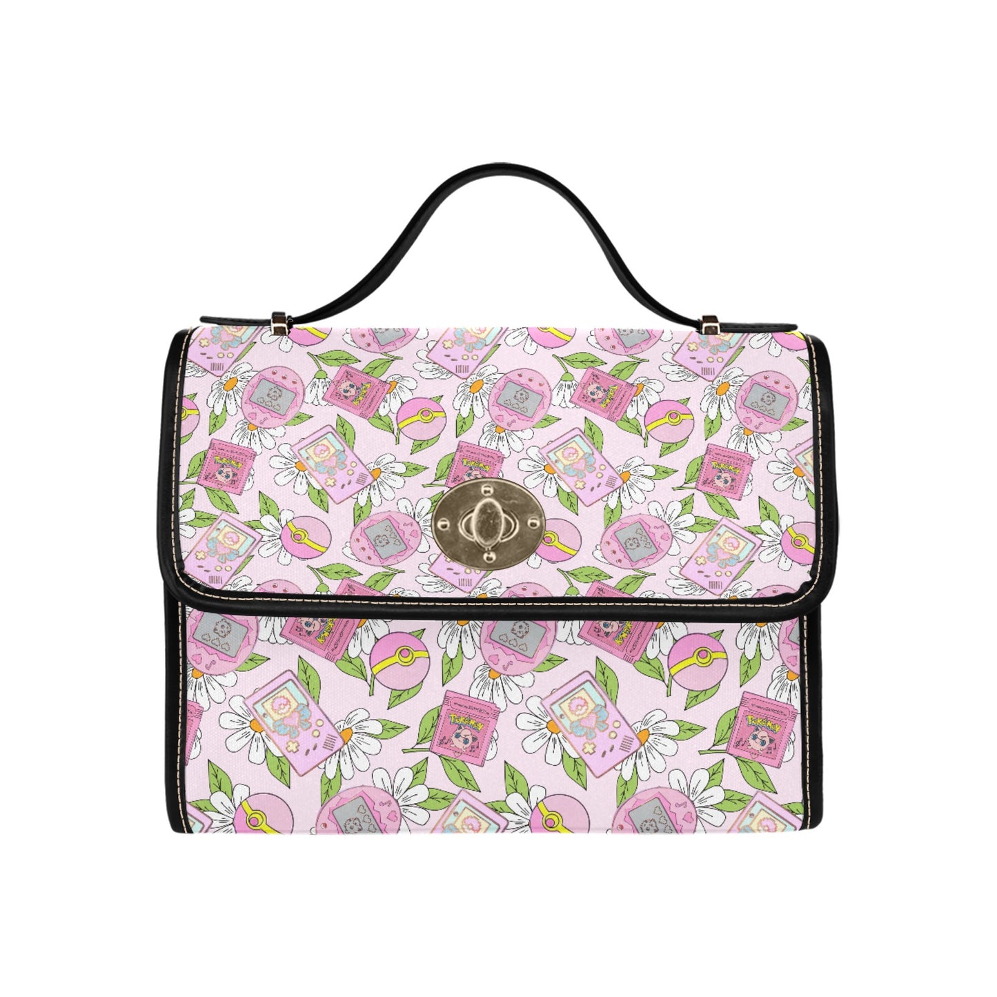 Premium Character Design Crossbody Handbag - Gaming & Anime Inspired Pattern Bag ⭐🎮