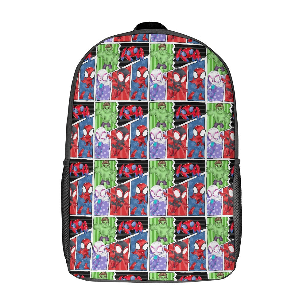 Premium Character Design Backpack - Superhero & Gaming Inspired Adventure Pack 🎒⭐