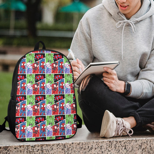 Premium Character Design Backpack - Superhero & Gaming Inspired Adventure Pack 🎒⭐
