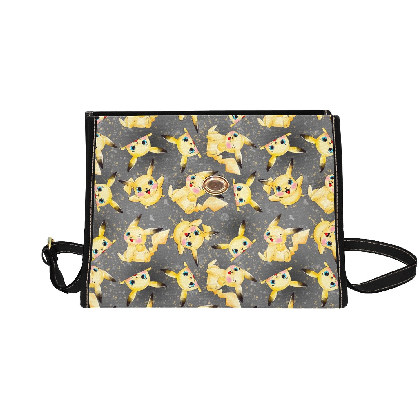 Premium Character Design Crossbody Handbag - Gaming & Anime Inspired Pattern Bag ⭐🎮